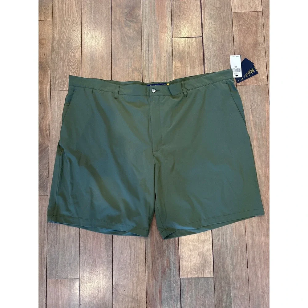 Polo Ralph Lauren Mens 50 Olive Green M Classics 4 Performance Golf‎ Shorts NWT